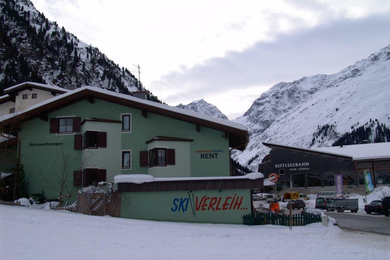 Haus Pechtl Hotel Sankt Leonhard im Pitztal Bagian luar foto